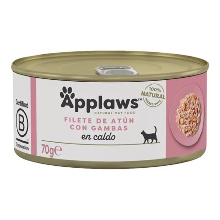Applaws Cat Lata Atun Y Gambas
