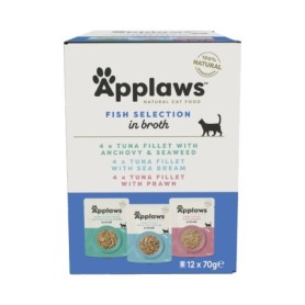 Applaws Cat Sobre Caldo Pescado Multipack
