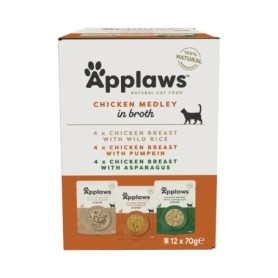 Applaws Cat Sobre Caldo Pollo Multipack
