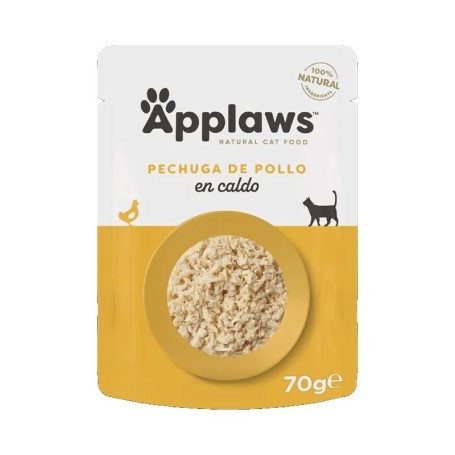 Applaws Cat Sobre Pechuga De Pollo En Caldo
