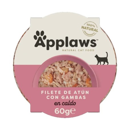 Applaws Cat Tarrina Filete Atun Y Gambas
