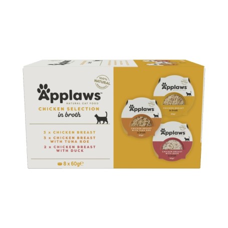 Applaws Cat Tarrina Multipack Seleccion Pollo
