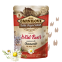 CARNILOVE CAT POUCH JABALI 24X85GR