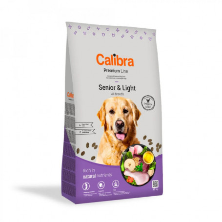 CALIBRA DOG PREMIUM LINE SENIOR LIGHT POLLO