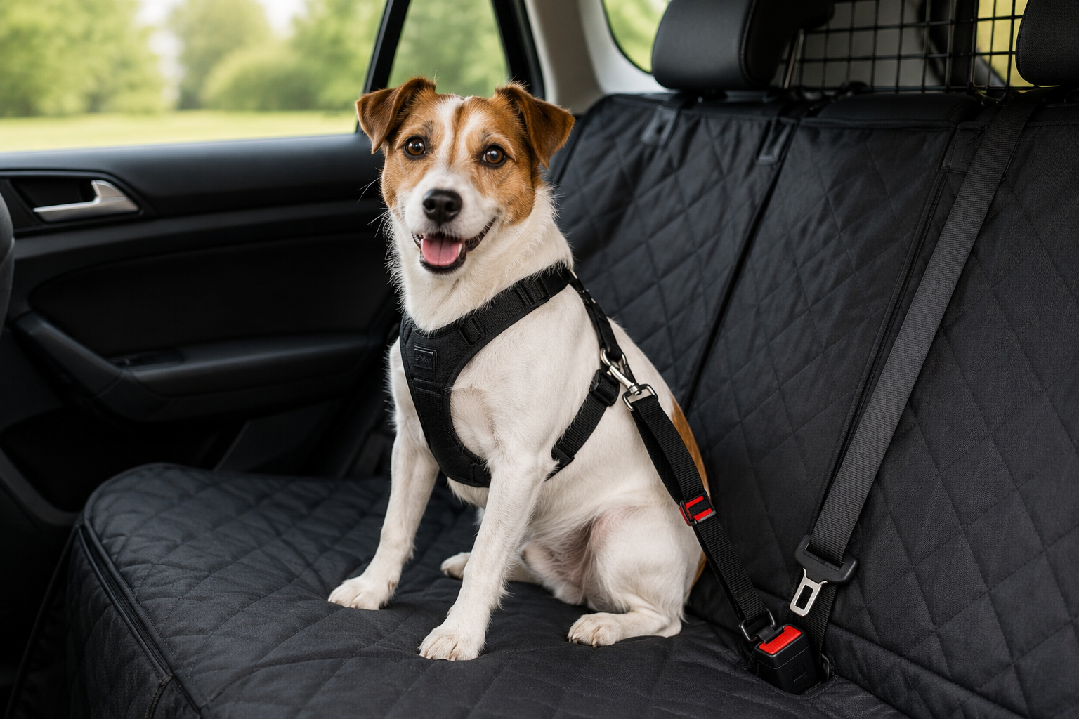 Accesorios para viajar con perros en coche de forma segura