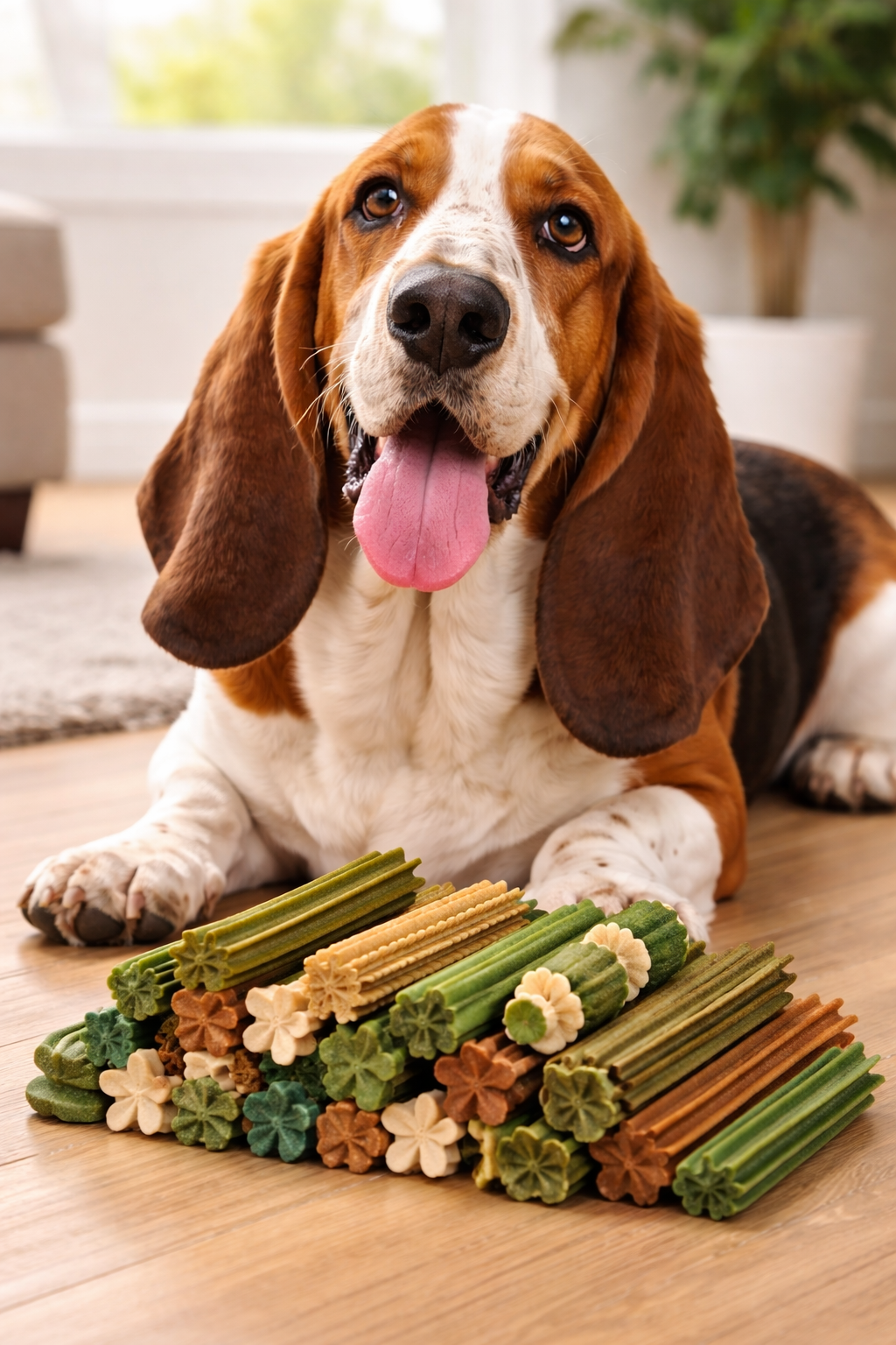 Snacks bucodentales caninos