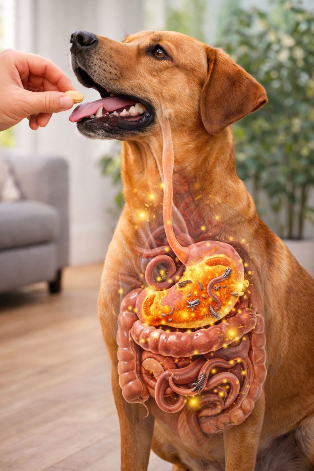 Pastillas antiparasitarias