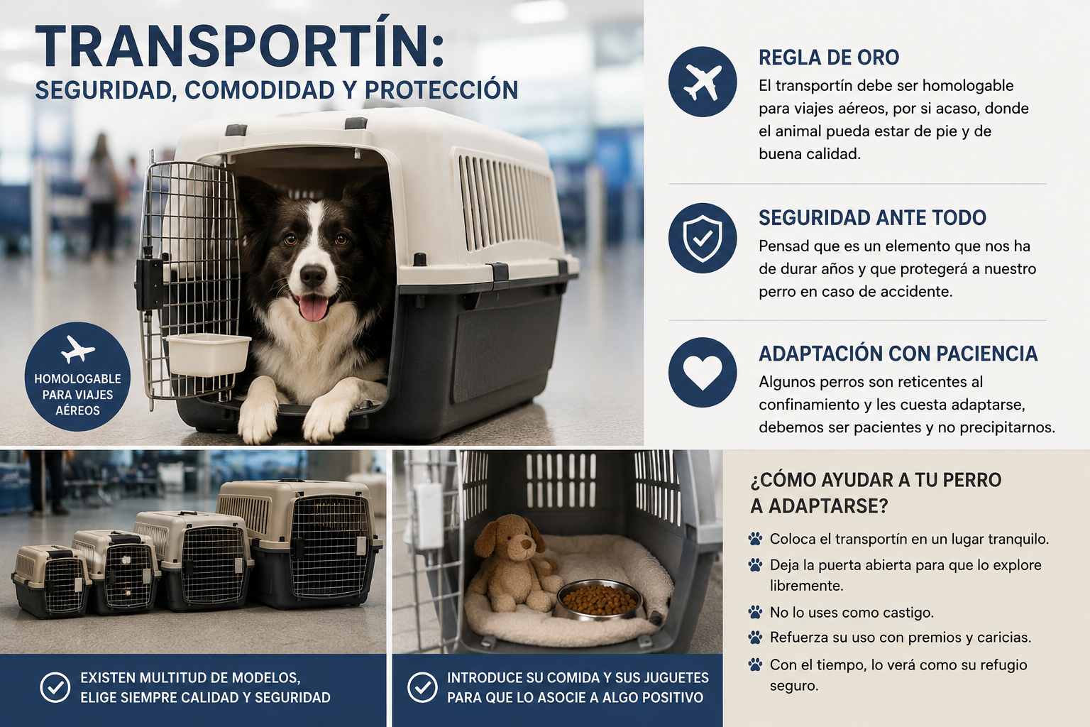 Transportines para perros: cómo elegir el más seguro y cómodo